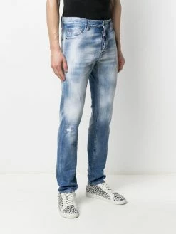 Dsquared2 jean Cool Guy à effet délavé