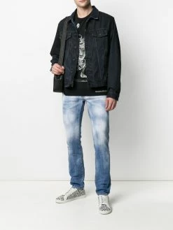 Dsquared2 jean Cool Guy à effet délavé