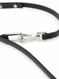 Dsquared2 ceinture en cuir à fermeture clip