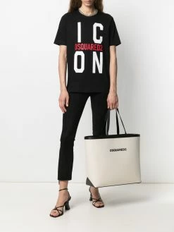 Dsquared2 sac cabas à logo imprimé