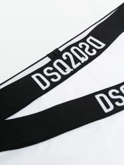 Dsquared2 Prix Sympa Lot de deux boxers à taille à logo slips & boxers homme 9 Dsquared2 lot de deux boxers à taille à logo