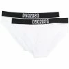 Dsquared2 lot de deux boxers à taille à logo