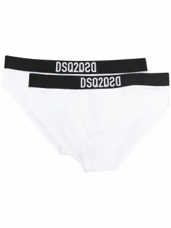 Dsquared2 lot de deux boxers à taille à logo