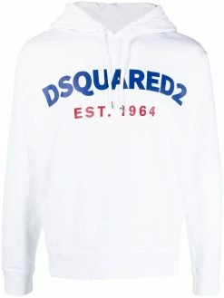 Dsquared2 hoodie à logo imprimé