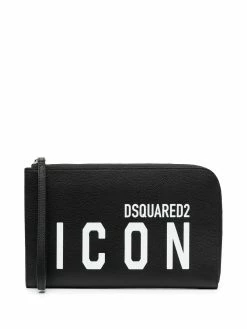 Dsquared2 pochette à logo imprimé