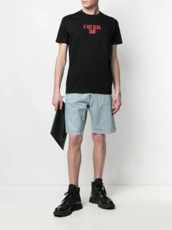 Dsquared2 t-shirt à slogan imprimé