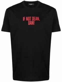 Dsquared2 t-shirt à slogan imprimé