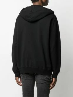 Dsquared2 hoodie zippé à logo imprimé