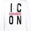 Dsquared2 hoodie à logo imprimé