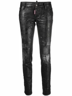 Dsquared2 collier Jennifer à effet usé