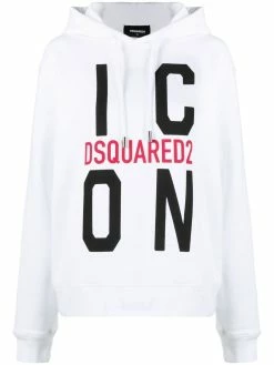 Dsquared2 hoodie Icon à logo imprimé