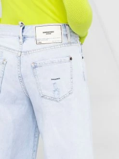 Dsquared2 jean évasé à taille haute