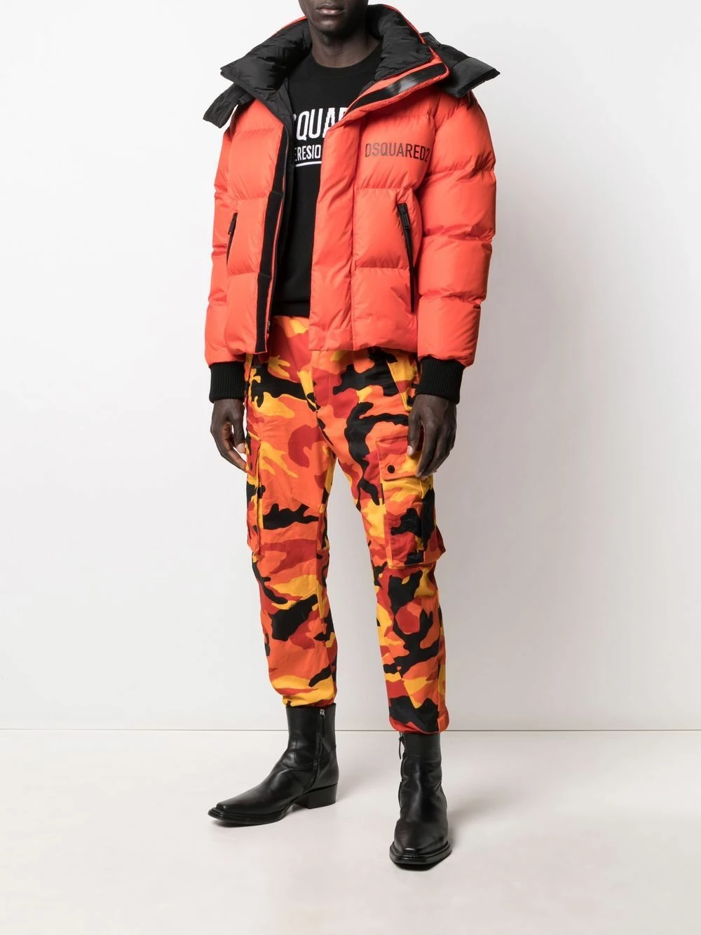 Dsquared2 Prix Compétitif Pull à logo intarsia sweats homme 4 Dsquared2 pull à logo intarsia