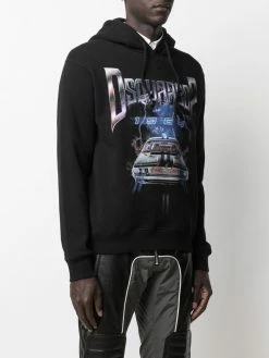 Dsquared2 hoodie à logo imprimé