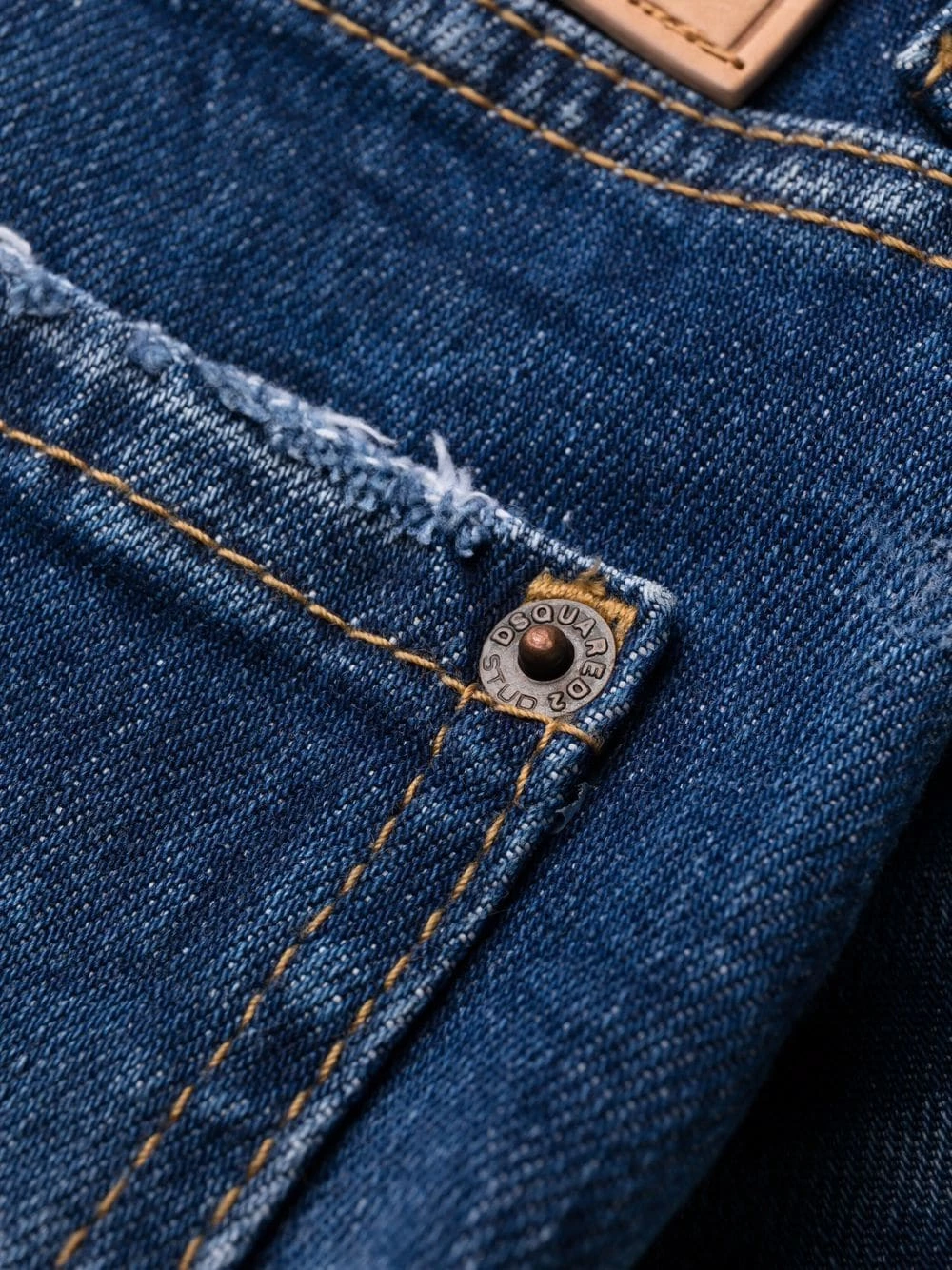 Prix Équitable Dsquared2 Jean slim à effet délavé jeans slim homme 9 Dsquared2 jean slim à effet délavé