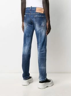 Prix Équitable Dsquared2 Jean slim à effet délavé jeans slim homme 12 Dsquared2 jean slim à effet délavé