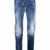 Dsquared2 jean slim à effet délavé