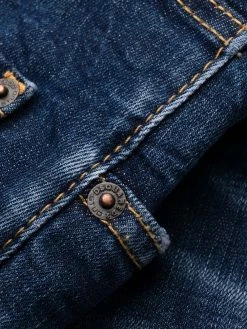 Dsquared2 jean slim à effet délavé