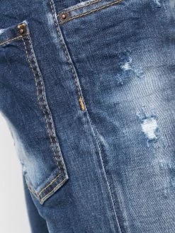 Dsquared2 jean slim à effet délavé