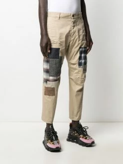 Dsquared2 pantalon chino à détail de patch