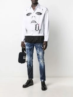 Dsquared2 chemise à imprimé graphique