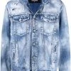 Dsquared2 veste en jean à effet usé