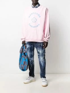 Dsquared2 pull à imprimé graphique