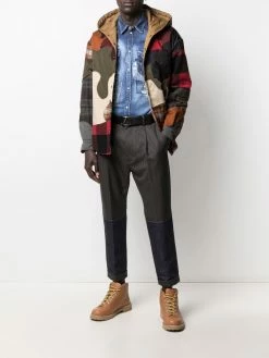 Dsquared2 chemise en jean à effet délavé