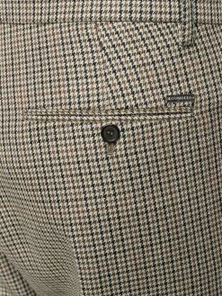 Dsquared2 Prix Avantageux Pantalon de costume court à motif pied de poule pantalons courts homme 13 Dsquared2 pantalon de costume court à motif pied-de-poule