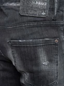 Dsquared2 jean slim à effet délavé