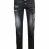 Dsquared2 jean slim à effet délavé