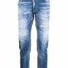Dsquared2 jean à effet taches de peinture