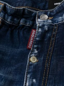 Dsquared2 Prix Ourlé Jean court à effet usé jeans courts homme 15 Dsquared2 jean court à effet usé