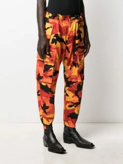 Dsquared2 pantalon fuselé à imprimé camouflage