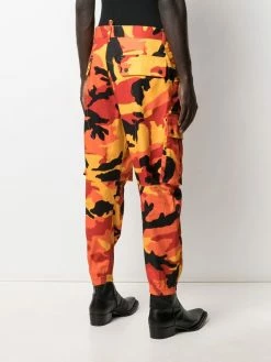 Dsquared2 pantalon fuselé à imprimé camouflage