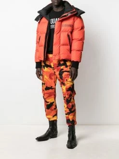 Dsquared2 pantalon fuselé à imprimé camouflage