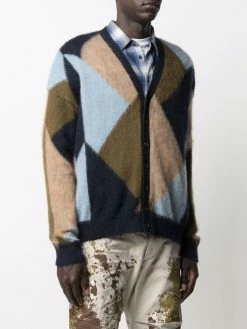 Dsquared2 cardigan à motif géométrique