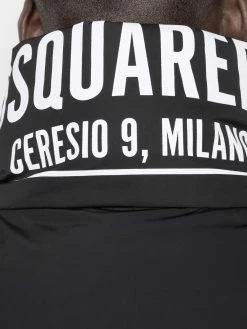 Dsquared2 doudoune à logo imprimé