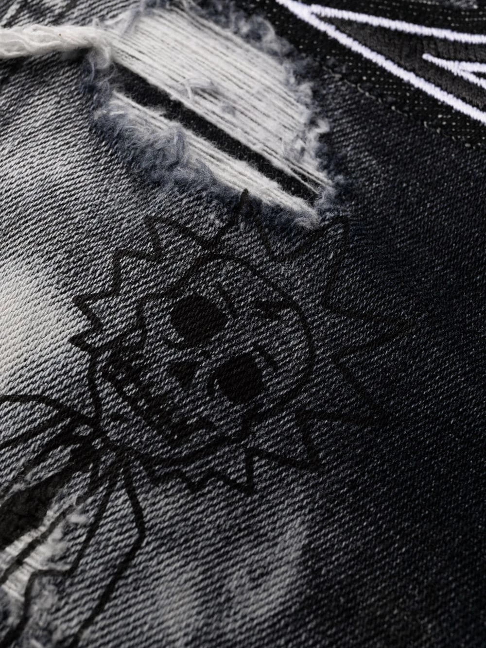 Dsquared2 Réduction Jean slim à slogan imprimé jeans slim homme 9 Dsquared2 jean slim à slogan imprimé