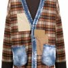 Dsquared2 Prix Sacrifiés Cardigan à design patchwork cardigans homme 2 Dsquared2 cardigan à design patchwork