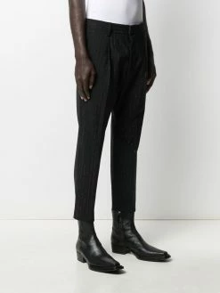 Dsquared2 pantalon de costume à ornements en cristal