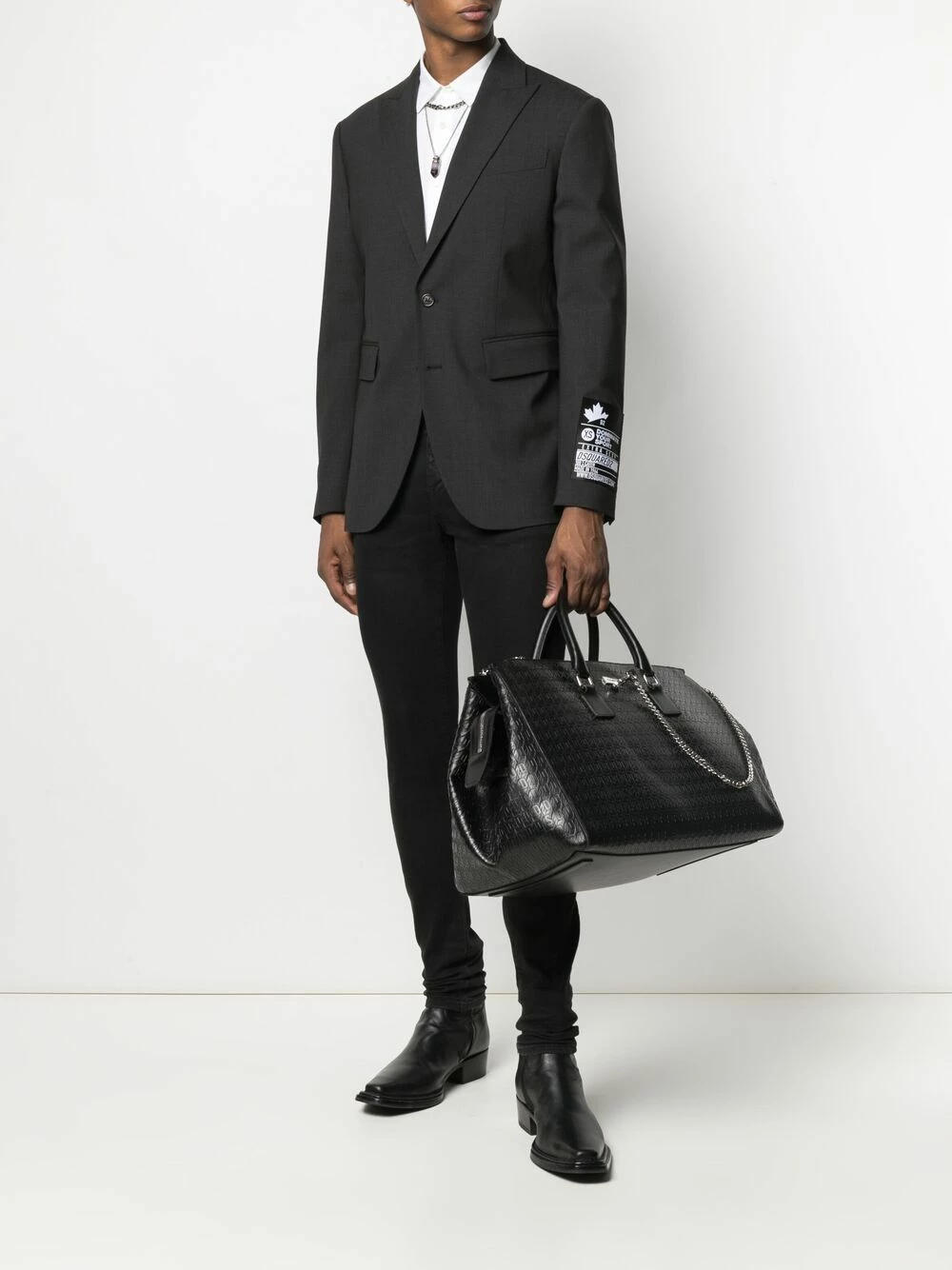 Dsquared2 Prix Gelé Sac fourre tout à logo embossé bagages & sacs fourre-tout homme 4 Dsquared2 sac fourre-tout à logo embossé