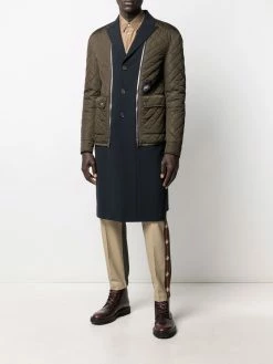 Dsquared2 manteau matelassé à design superposé