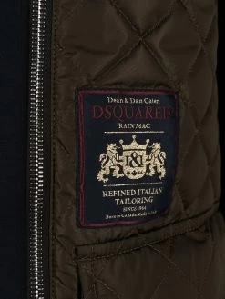 Dsquared2 manteau matelassé à design superposé