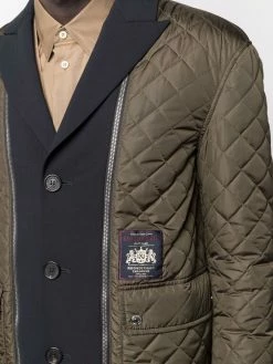 Dsquared2 manteau matelassé à design superposé