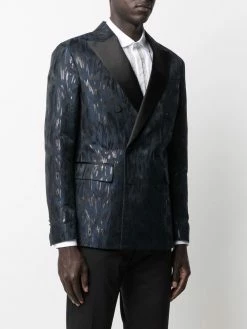 Dsquared2 Blazer Boston à imprimé abstrait Produit de première qualité blazers homme 9 Dsquared2 blazer Boston à imprimé abstrait