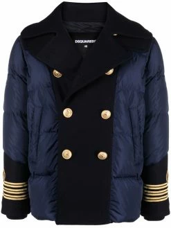Dsquared2 doudoune à boutonnière croisée