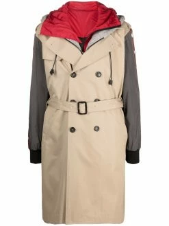 Dsquared2 trench à design superposé