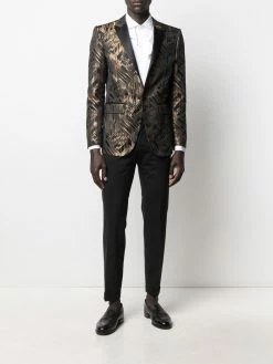 Dsquared2 blazer Berlin à effet métallisé