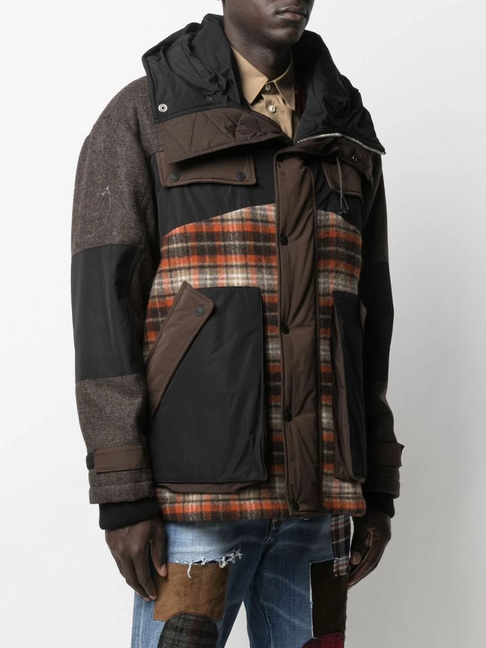 Dsquared2 Prix Cassé Veste matelassée à carreaux doudounes & vestes matelassées homme 5 Dsquared2 veste matelassée à carreaux